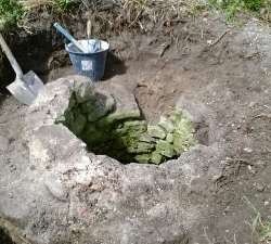 chantier Lignat  puit