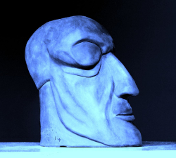 Sculpture en argile proposée pour le tirage en bronze à la cire perdue