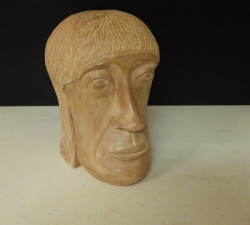 Sculpture en argile proposée pour le tirage en bronze à la cire perdue